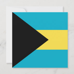 Bahamas Flag Invitation