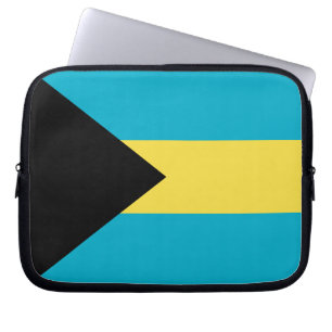 Bahamas Flag Laptop Sleeve