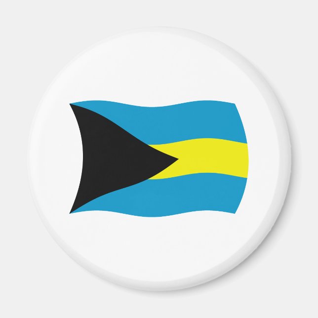 Bahamas Flag Magnet (Front)