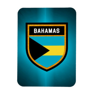Bahamas Flag Magnet