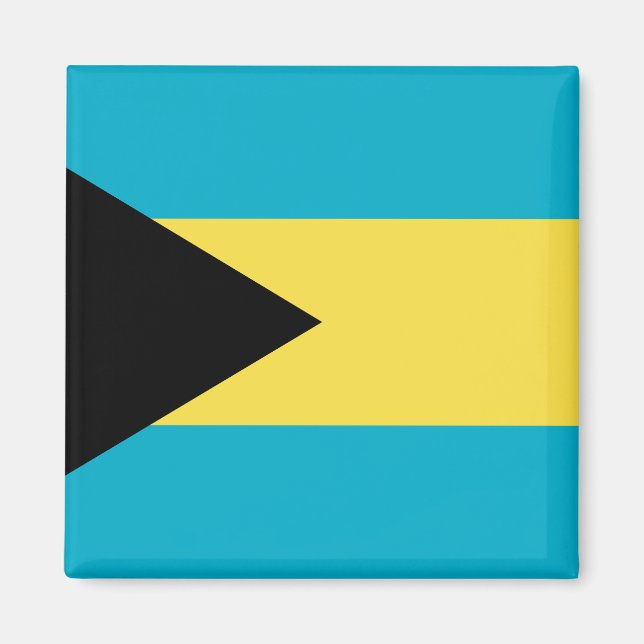 Bahamas Flag Magnet (Front)