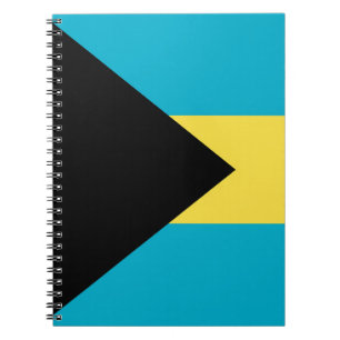 Bahamas flag notebook