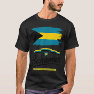 Bahamas flag outfit idea for women & bahamian T-Shirt