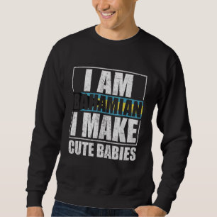 Bahamas Flag Proud Bahamians Men & Women Sweatshirt