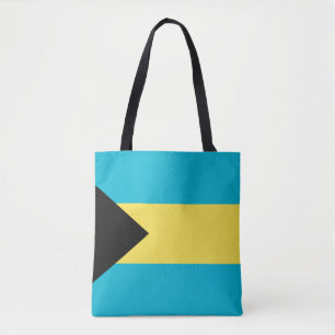 Bahamas Flag Tote Bag