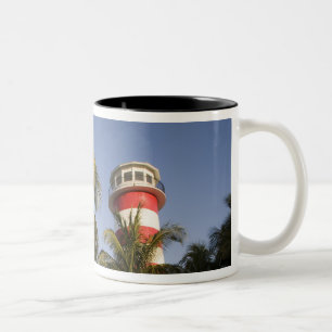 Bahamas, Grand Bahama Island, Freeport, Setting Two-Tone Coffee Mug