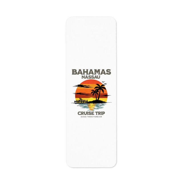 Bahamas Harbour Cruise Sunset (Front)