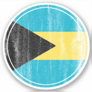 Bahamas Independence Sticker Bahamian Flag