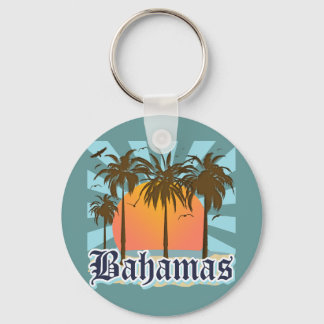 Bahamas Islands Beaches Key Ring