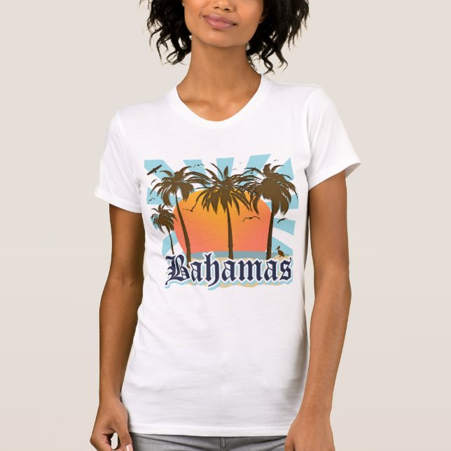 Bahamas Islands Beaches T-Shirt (Front)