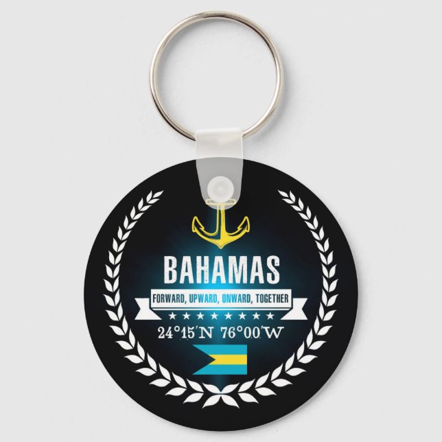Bahamas Key Ring (Front)