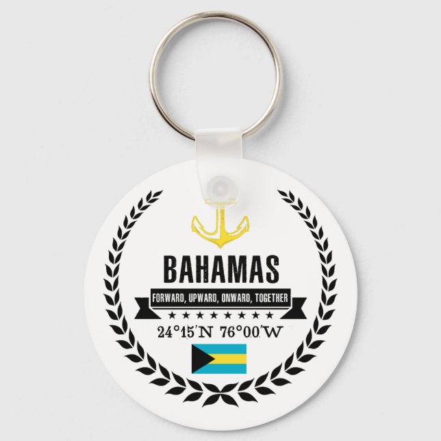 Bahamas Key Ring (Front)