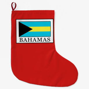 Bahamas Large Christmas Stocking
