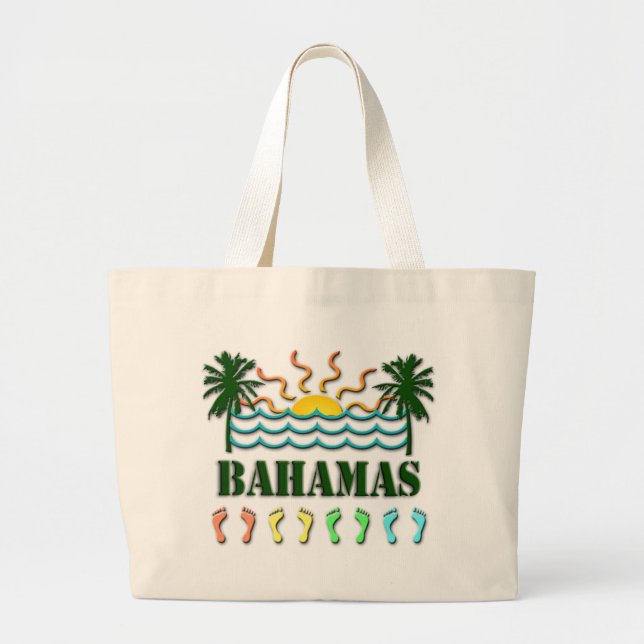 Bahamas Large Tote Bag (Front)
