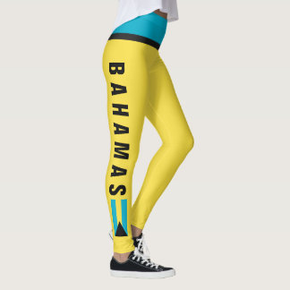 Bahamas Leggings | Mini Flag