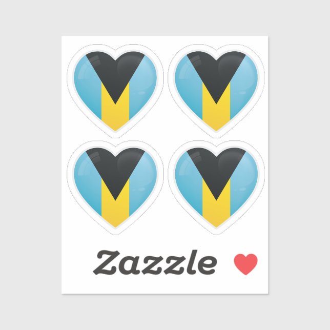 Bahamas Love Flag (Sheet)