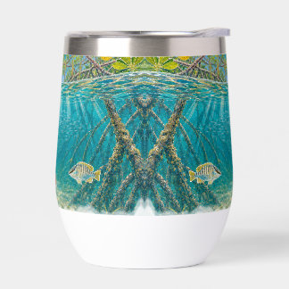Bahamas Mangrove Wine Tumbler