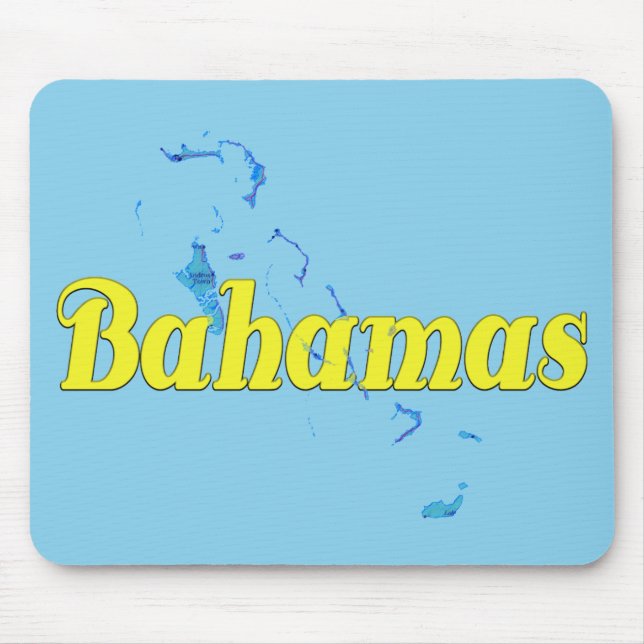 Bahamas Mouse Mat (Front)
