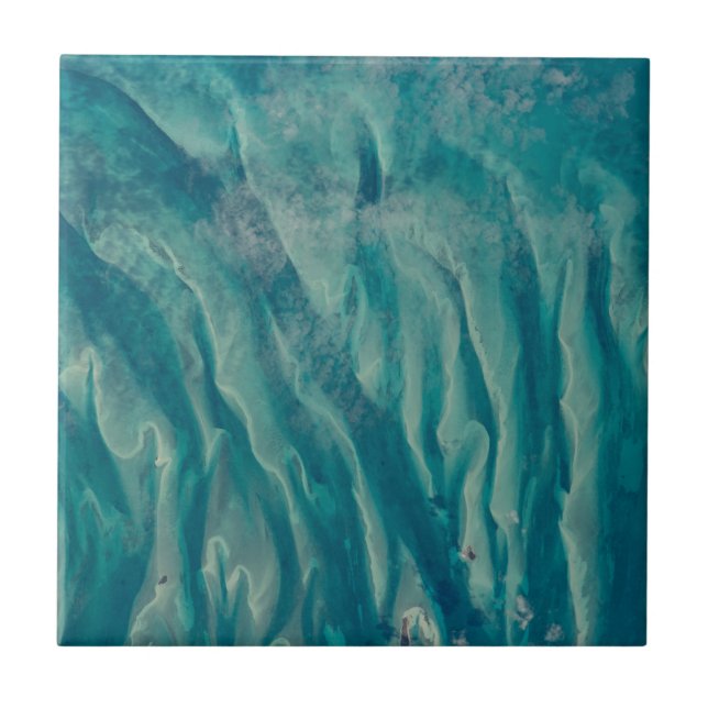 Bahamas ocean view from Space Station Tile (Front)