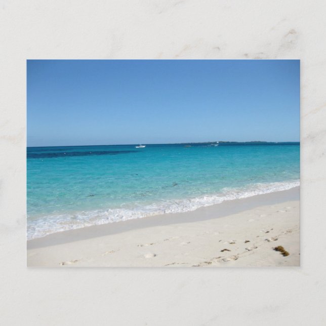 Bahamas Paradise Island Beach Postcard (Front)