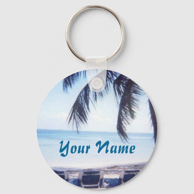 Bahamas Personalised Key Chain (Front)