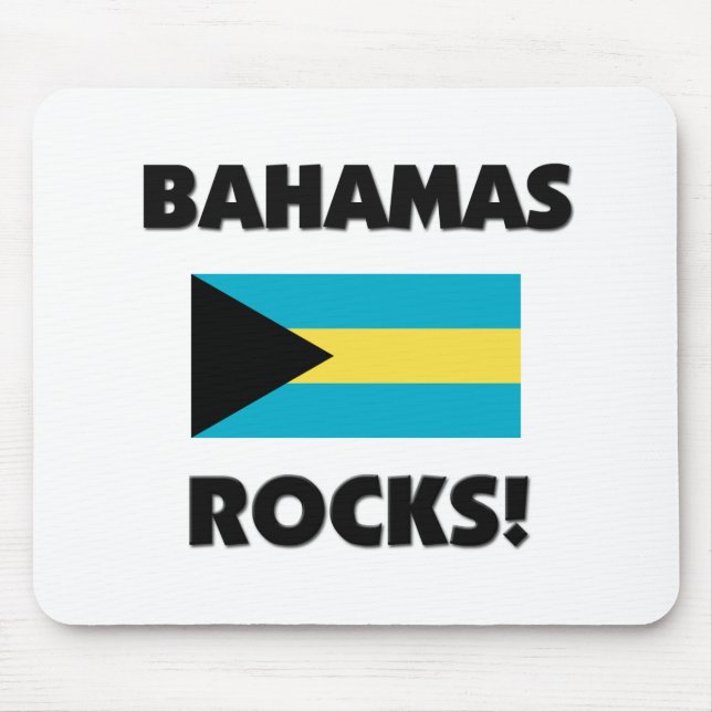 Bahamas Rocks Mouse Mat (Front)