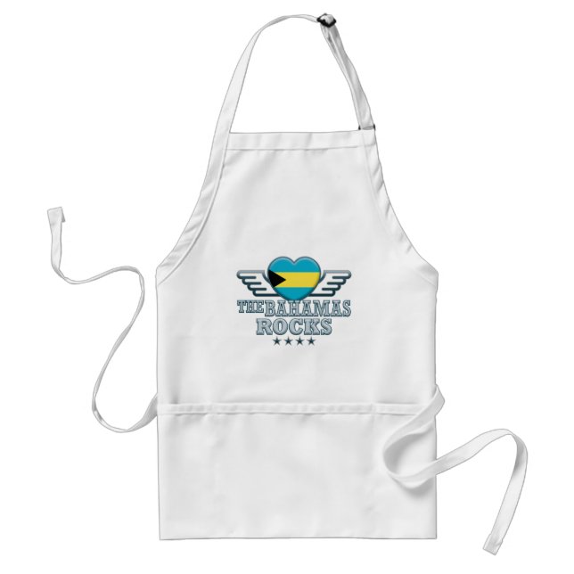 Bahamas Rocks v2 Standard Apron (Front)