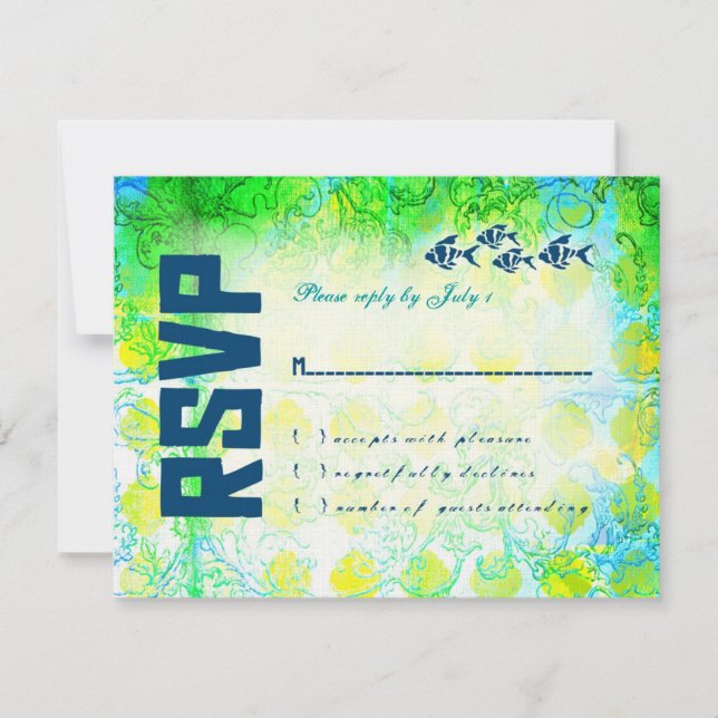 BAHAMAS RSVP Linen Paper (Front)