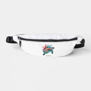 Bahamas Sea Turtle Bahamian Flag Beach Great Shark Bum Bags