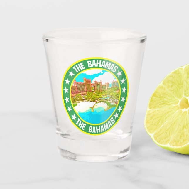 Bahamas                                 shot glass (Front)