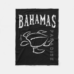 Bahamas Souvenir Fleece Blanket