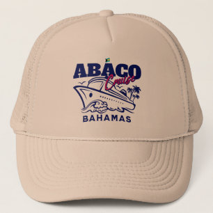 Bahamas Souvenir Gift : Abaco Bahamas Cruise Trucker Hat