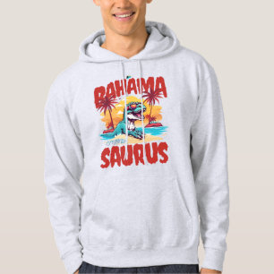 Bahamas Souvenir Gift : Eleuthera Bahama Saurus Hoodie