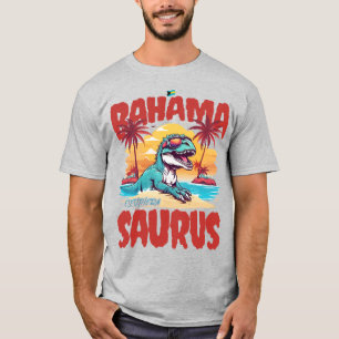 Bahamas Souvenir Gift : Eleuthera Bahama Saurus T-Shirt
