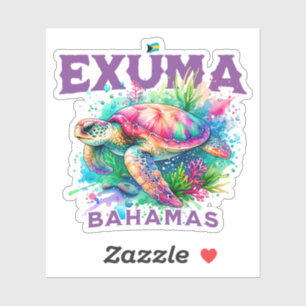 Bahamas Souvenir Gift : Exuma Bahamas Sea Turtle