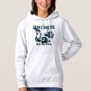 Bahamas Souvenir Gift : Grand Bahama Bahamas Dive Hoodie