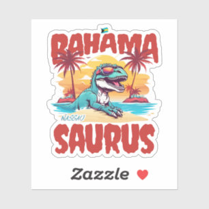 Bahamas Souvenir Gift : Nassau Bahama Saurus T-Rex