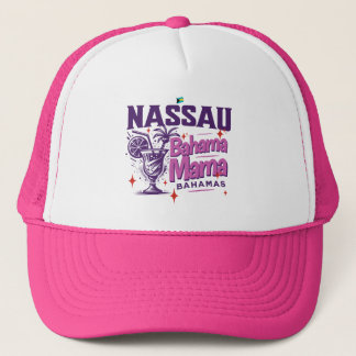 Bahamas Souvenir Gift : Nassau Bahamas Bahama Mama Trucker Hat
