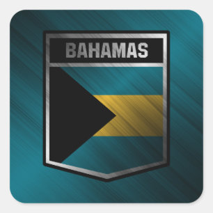 Bahamas Square Sticker