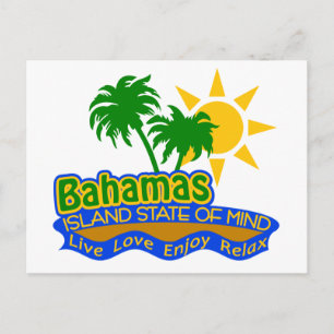 Bahamas State of Mind postcard