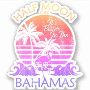 Bahamas Sticker Half Moon Cay Vacation Cruise