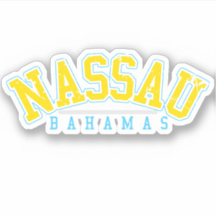 Bahamas Sticker Nassau Vacation Bahamian Cruise