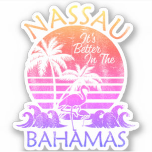 Bahamas Sticker Nassau Vacation Beach Cruise