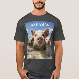 Bahamas Swimming Pigs - Exuma Pig Beach Adventure T-Shirt