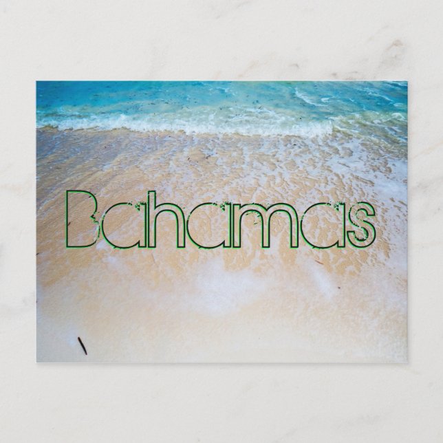 Bahamas Travel Postcard (Front)