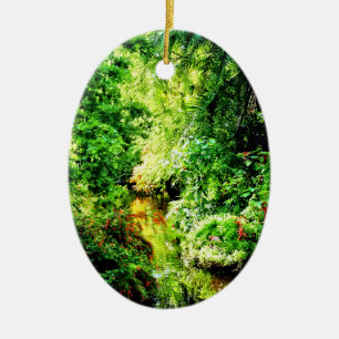 Bahamas - Tropical Paradise Ceramic Tree Decoration