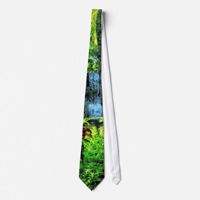 Bahamas - Tropical Waterfall Tie (Front)