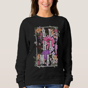 Bahamas Vintage Flowers Floral Nassau Bahamian Sweatshirt
