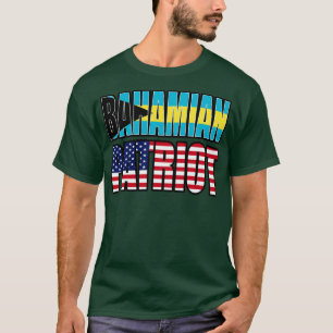 Bahamian American Patriot Pride Heritage Flag Gift T-Shirt