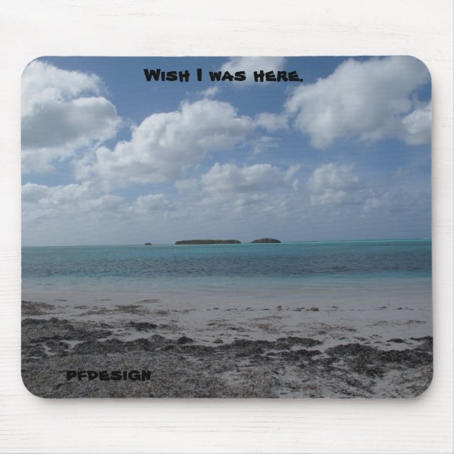 Bahamian Beach Mouse Mat (Front)